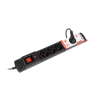 Listwa zasilająca 5m multi M6 czarny M6/50/CZ-25483071
