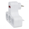 Gniazdko prądowe x4 z wyłącznikiem typ F MCE224 G-25483350