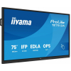 Monitor 75 cali TE7513A-B3AG INFRARED, 40pkt, IPS, 4K, 500cd, 1200:1, WiFi, USB, ANDROID 14, Google EDLA, 2x20W, uchwyt 