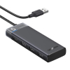 HUB USB-C CM653 1x USB-C 4x USB-A - szary-25488275
