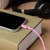 Przewód pleciony Beats USB-C na USB-C (1,5 m) - turboróżowy-25488411