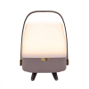 Lampa przenośna z głośnikiem Lite-Up Play Mini szara