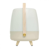 Lampa przenośna z głośnikiem Lite-Up Play beżowa-25491922