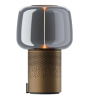 Lampa przenośna z głośnikiem Serena Play brązowa-25492077
