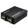 Dwukierunkowy media konwerter SWITCH Ethernet 2xRJ45 2xSFP | 1000Mb/s | 5V-25493172