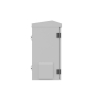 Szafa rack wisząca 10 cali hermetyczna IP55 montaż na ścianie/słupie 420x300x500mm szara (złożona)-25493335
