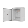 Szafa rack wisząca 10 cali hermetyczna IP55 montaż na ścianie/słupie 420x300x500mm szara (złożona)-25493341