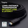 Kabel optyczny HDMI AOC zbrojony, typ A M/M, Ultra HD, 8K 60Hz, czarny, 40m-25493374