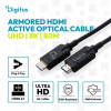 Kabel optyczny HDMI AOC zbrojony, typ A M/M, Ultra HD, 8K 60Hz, czarny, 80m-25493477