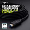 Kabel optyczny HDMI AOC zbrojony, typ A M/M, Ultra HD, 8K 60Hz, czarny, 80m-25493479