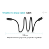 Kabel USB-C TB5 1.8m, czarny-25493584