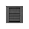 Szafa instalacyjna TPR 10 cali z płytą MESH 340x340x140mm czarna (złożona)-25497137