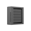 Szafa instalacyjna TPR 10 cali z płytą MESH 400x400x140mm czarna (złożona)-25497162