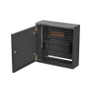 Szafa instalacyjna TPR 10 cali z płytą MESH 400x400x140mm czarna (złożona)-25497165