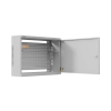 Szafa instalacyjna TPR 10 i 19 cali z płytą MESH 560x420x180mm szara (złożona)-25497195