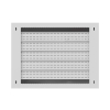 Szafa instalacyjna TPR 10 i 19 cali z płytą MESH 560x420x180mm szara (złożona)-25497197