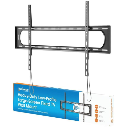 MANHATTAN TV-Wandhalterung 60"-120" starr flach bis 120kg