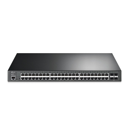 TP-Link JetStream TL-SG3452XP przełącznik sieciowy Zarządzany L2+ Gigabit Ethernet (10/100/1000) Obsługa PoE 1U Czar