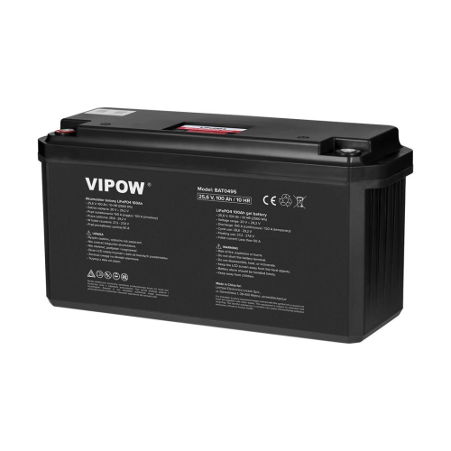 Akumulator LiFePO4 100Ah 25.6V z BMS