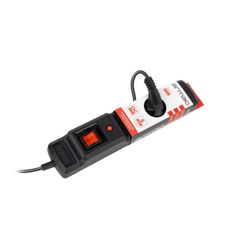 Listwa przeciwprzepięciowa M3 Multi 4.5m czarna (3 gniazda)-25482560