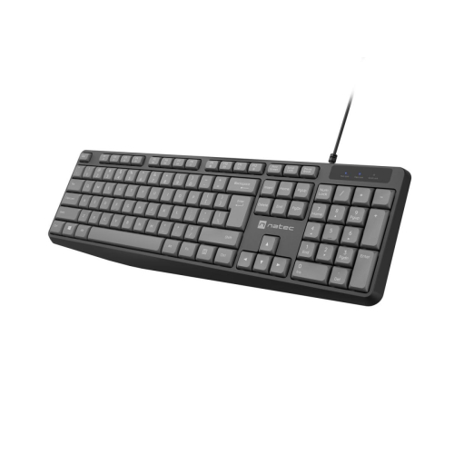 Klawiatura Nautilus US Slim 1.8m czarno-szara-25483039