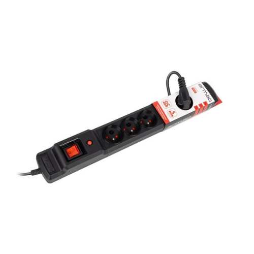 Listwa zasilająca 5m multi M6 czarny M6/50/CZ-25483071