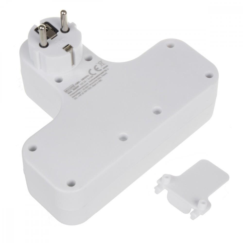 Gniazdko prądowe x4 z wyłącznikiem typ F MCE224 G-25483351