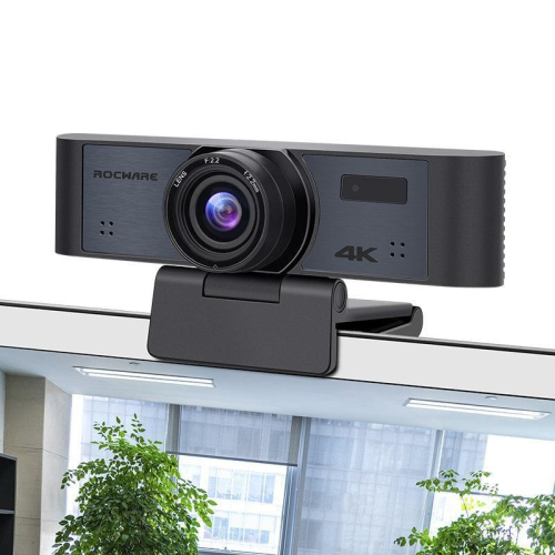 RC16 - Kamera internetowa 4K USB AI z 110°FoV, 8-krotnym zoomem cyfrowym, śledzeniem humanoidalnym i automatycznym kad