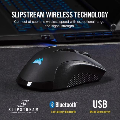 Mysz gamingowa Ironclaw Wireless RGB Black-25486047