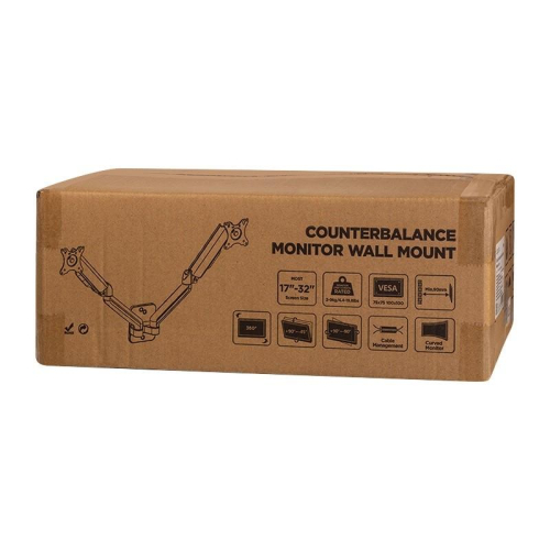 Uchwyt ścienny 2x 17-32 cali, max 2x9kg-25487499