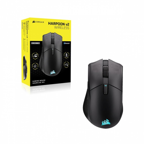 Mysz Harpoon Wireless V2 Czarna-25488197