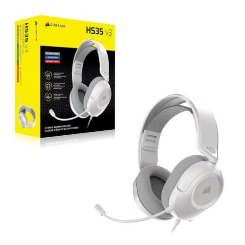 Słuchawki przewodowe HS35 Stereo V3 Białe-25488213