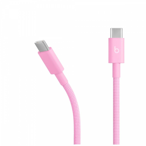 Przewód pleciony Beats USB-C na USB-C (1,5 m) - turboróżowy-25488410
