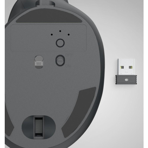Mysz ergonomiczna multi device EWM-600 czarna-25488545