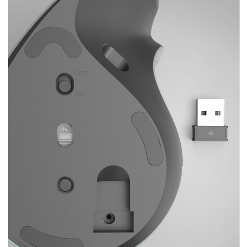 Mysz ergonomiczna multi device EWM-700 grafitowa-25488556