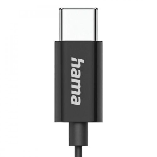 Słuchawki douszne classy USB-C czarne-25488609