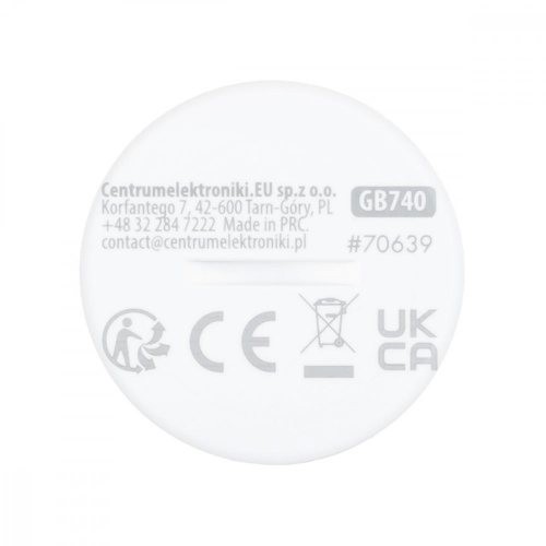 Czujnik ruchu Zigbee Tuya GB740-25490644