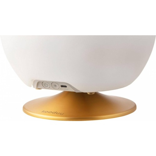 Lampa LED z głośnikiem i coolerem na napoje Atmos golden-25491814