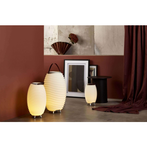 Lampa LED z głośnikiem i coolerem na napoje Synergy 65 biała-25491855
