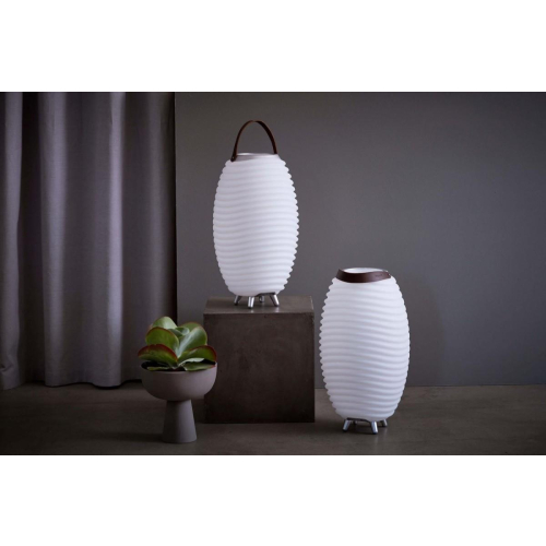 Lampa LED z głośnikiem i coolerem na napoje Synergy 65 biała-25491856