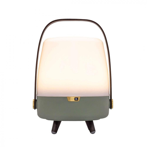 Lampa przenośna z głośnikiem Lite-Up Play Mini zielona