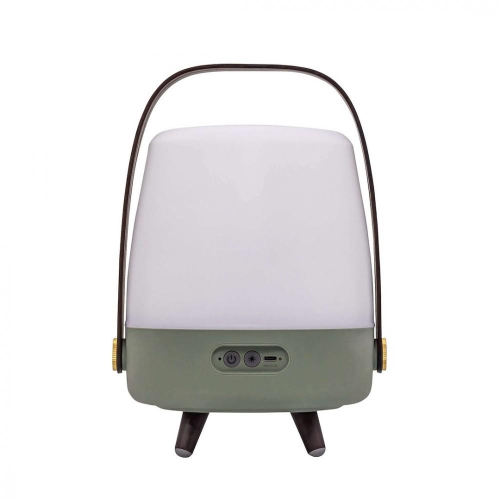 Lampa przenośna z głośnikiem Lite-Up Play Mini zielona-25491876