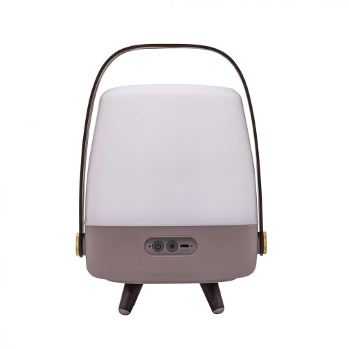 Lampa przenośna z głośnikiem Lite-Up Play Mini szara-25491891