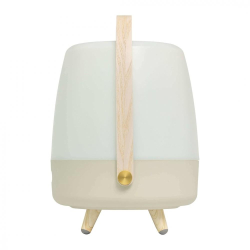 Lampa przenośna z głośnikiem Lite-Up Play beżowa-25491922
