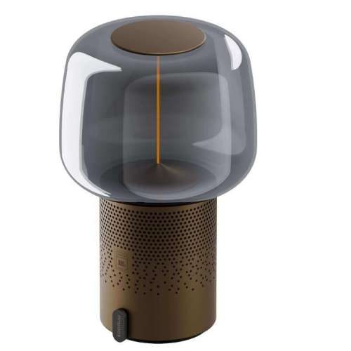 Lampa przenośna z głośnikiem Serena Play brązowa-25492079