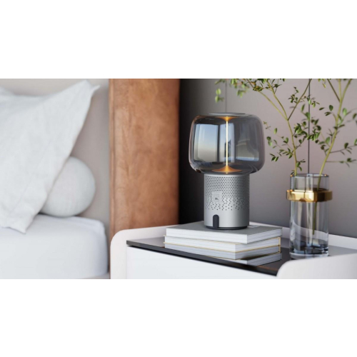 Lampa przenośna z głośnikiem Serena Play brązowa-25492082