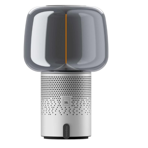 Lampa przenośna z głośnikiem Serena Play srebrna-25492093
