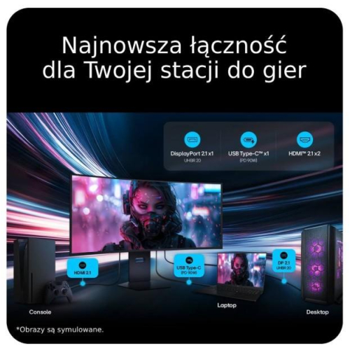 Monitor zakrzywiony gamingowy 39 cali 39GX950B-B-25493076