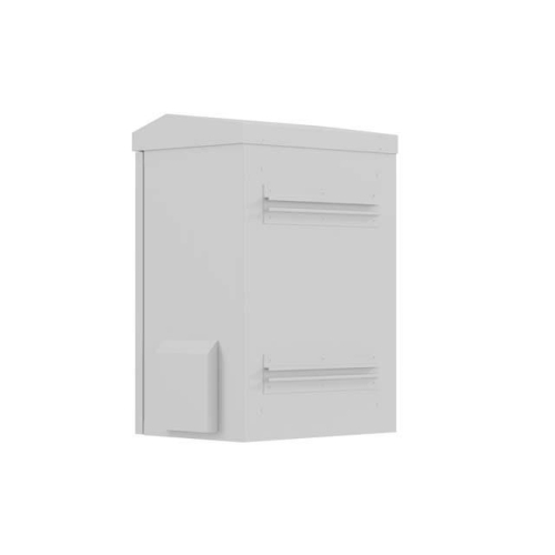 Szafa rack wisząca 10 cali hermetyczna IP55 montaż na ścianie/słupie340x250x500 szara (złożona)-25493328