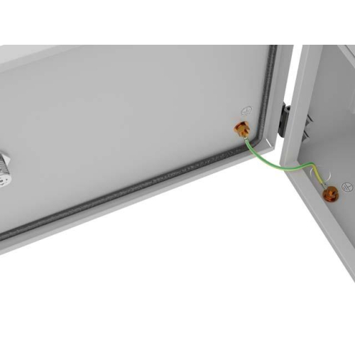 Szafa rack wisząca 10 cali hermetyczna IP55 montaż na ścianie/słupie340x250x500 szara (złożona)-25493329